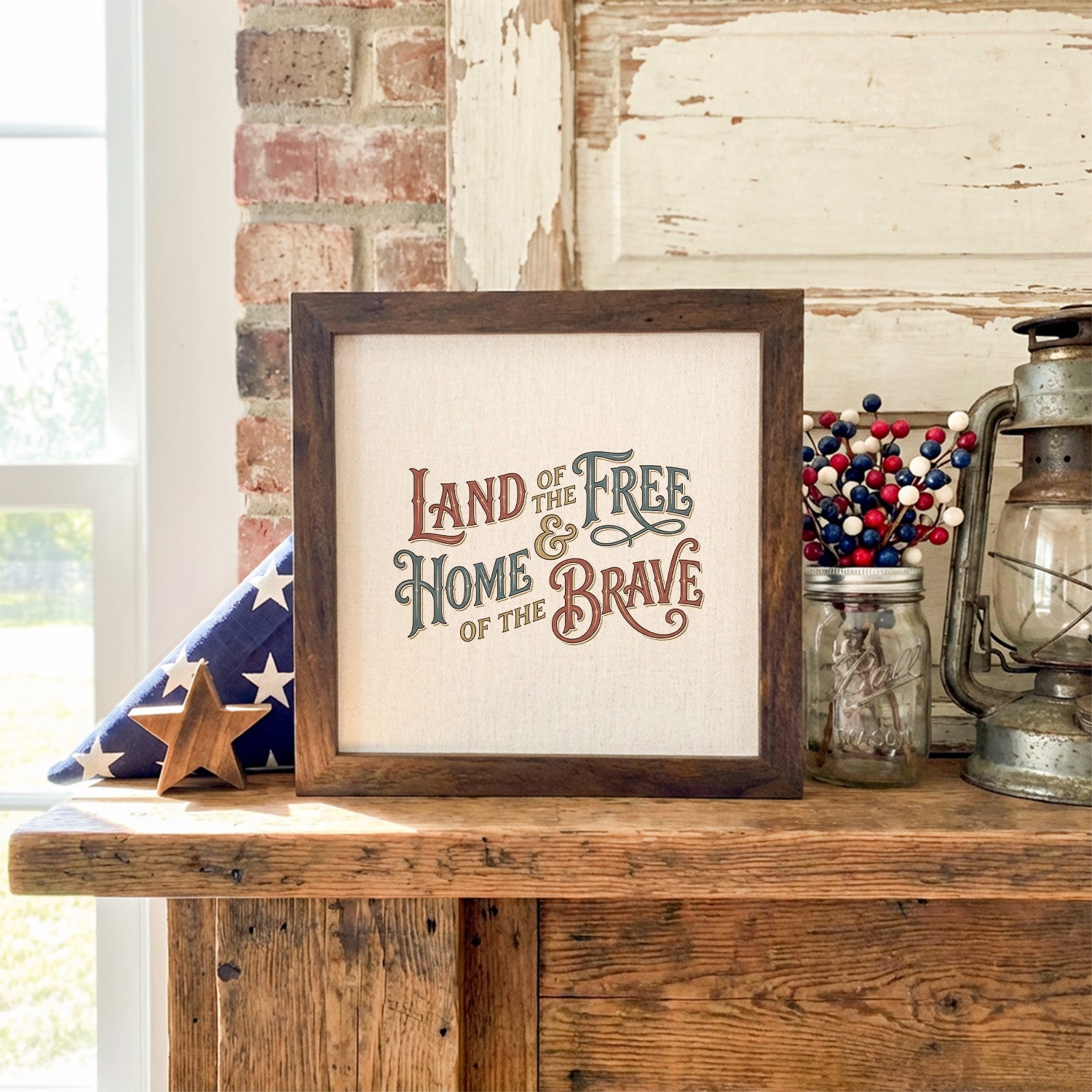 Boxed Frame Sign – Heritage 76 Wholesale