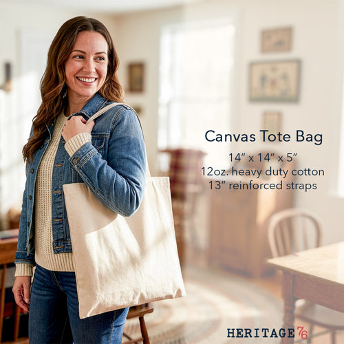 America - Home - Canvas Tote Bag