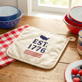USA Badge - Est. 1776 - Cotton Pot Holder