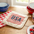 USA Stripes - Cotton Pot Holder
