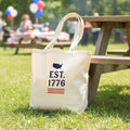 USA Badge - Est. 1776 - Canvas Tote Bag