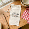 Authentic Americana Custom - Custom Canvas Wine Bag