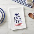 USA Badge - Est. 1776 - Cotton Tea Towel