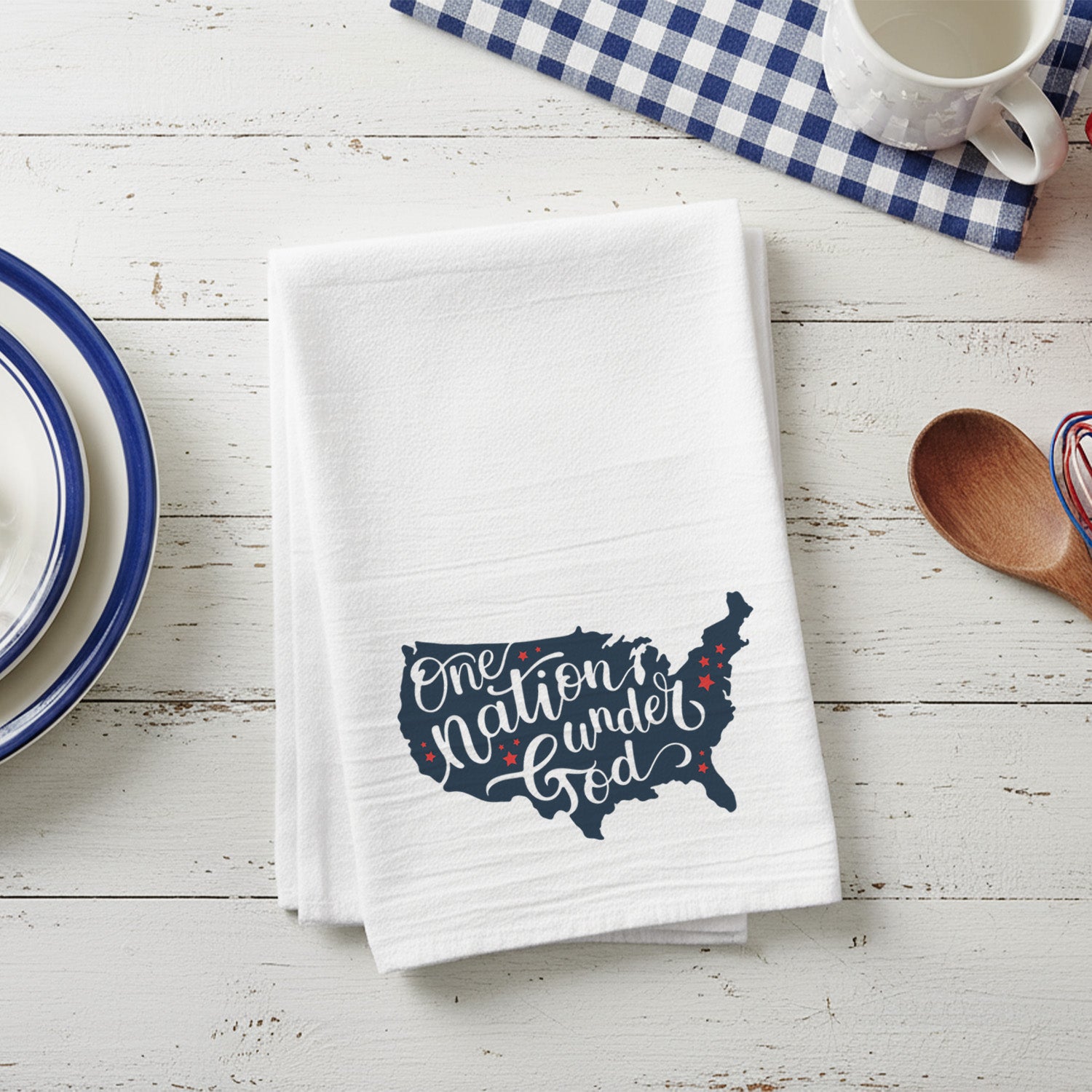 One Nation - Cotton Tea Towel